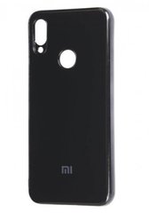 Чохол глянцевий з логотипом Glossy Silicon Case для Xiaomi Redmi Note 7 Black