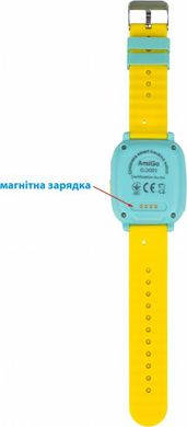 Детские смарт-часы GPS AmiGo GO001 IP67 Green/Зеленые