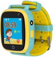 Дитячий смарт-годинник GPS AmiGo GO001 IP67 Green/Зелений