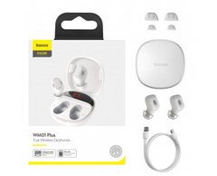 Беспроводные наушники Baseus Encok True Wireless Eaphones Plus White NGWM01P-02, Белый