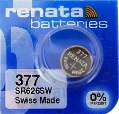 Батарейка Renata 377 SR626SW 1.55V