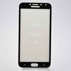 Защитное стекло 5D для Samsung J400 Galaxy J4 (2018) (0.33mm) Black тех. пакет