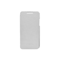Шкіряний чохол фліп Melkco Jacka leather case for HTC Desire 300 White