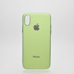 Чехол накладка Matte Silicone Case for iPhone X/iPhone Xs 5.8'' Light Green