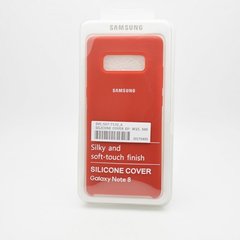 Чохол накладка Silicon Cover for Samsung N950 Galaxy Note 8 Red Copy