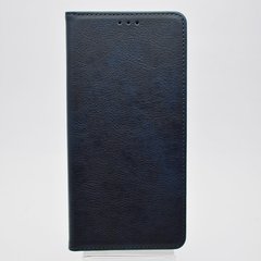 Чехол книжка Leather Fold для Xiaomi Redmi 9C Dark Blue