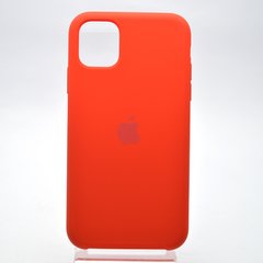 Чехол накладка Silicon Case для Apple iPhone 11 Red/Красный