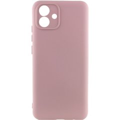 Чохол накладка Silicon Case Full Camera Lakshmi для Samsung A05 Galaxy A055 Pink Sand/Пудровий