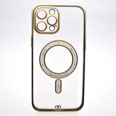 Чохол накладка з MagSafe Elegant Case для Apple iPhone 12 Pro Max Black