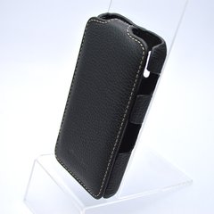 Шкіряний чохол фліп Melkco Jacka leather case for Samsung S5830 Galaxy Ace Black [SS5830LCJT1BKLC]