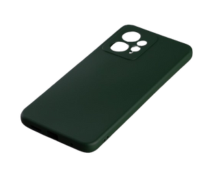 Чехол накладка Silicon Case Full Camera для Xiaomi Redmi Note 12 4G Dark Green/Темно-зеленый