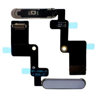 Шлейф Apple iPad Air 6 13" 2024 (A2899/A2900/A2898) с кнопкой вкл и сканером отпечатков Purple