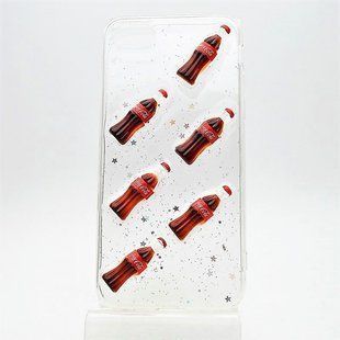 Об'ємний чохол накладка Coca-Cola 3D IPhone 7/8