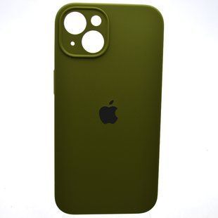 Силиконовый чехол накладка Silicon Case Full Camera для iPhone 13 Pine Forest Green