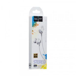 Провідні навушники з мікрофоном Hoco M60 Perfect Sound 3.5mm White