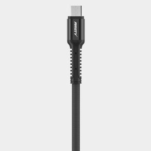 Кабель ANSTY SA-31 Micro USB Nylon 2.4A 1M Чорний
