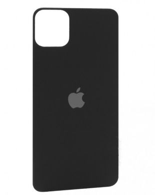 Защитное стекло Matte all coverage Back на iPhone 11 Pro Max Black (на заднюю крышку)