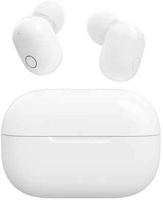 Навушники безпровідні TWS (Bluetooth) Ergo BS-510 Twins Nano White