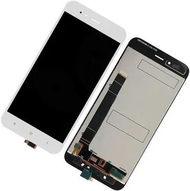 Дисплей (экран) LCD Xiaomi Mi5X/Mi A1 з touchscreen White HC, Белый