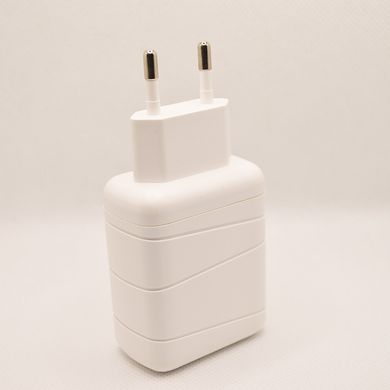 Сетевое зарядное устройство ANSTY Q-018 1 USB 18W / 1 Type-C 20W White