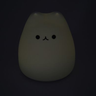 Нічний світильник (нічник) Little Cat Silicone LED Light Multicolors Design 2