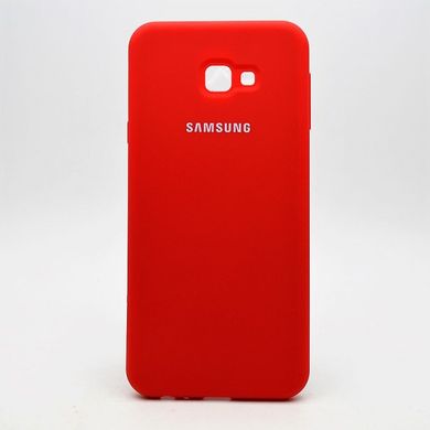 Матовий чохол New Silicon Cover для Samsung J415 Galaxy J4 Plus (2018) Red Copy