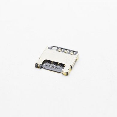Коннектор SIM для телефона Samsung i9195/i9190/i9198/s7568i/s5310/s5312/Galaxy S4 mini HC