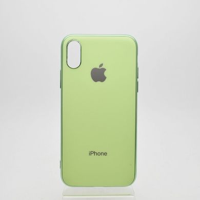 Чохол накладка Matte Silicone Case for iPhone X/iPhone Xs 5.8'' Light Green
