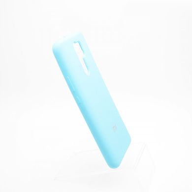Чехол накладка Silicone Cover для Xiaomi Redmi 9 Blue