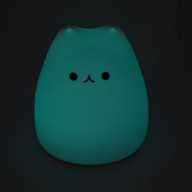 Нічний світильник (нічник) Little Cat Silicone LED Light Multicolors Design 2