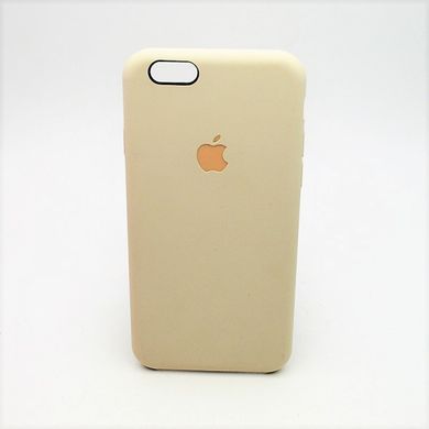 Чохол накладка Silicon Case for iPhone 6G/6S Beige Copy