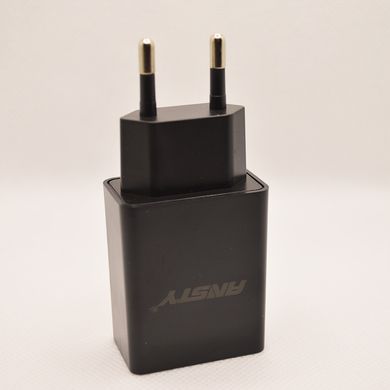 Мережевий зарядний пристрій ANSTY C-042 2.4A 1 USB Black