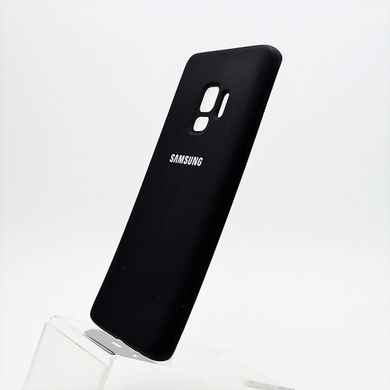 Матовый чехол New Silicon Cover для Samsung G960 Galaxy S9 Black Copy