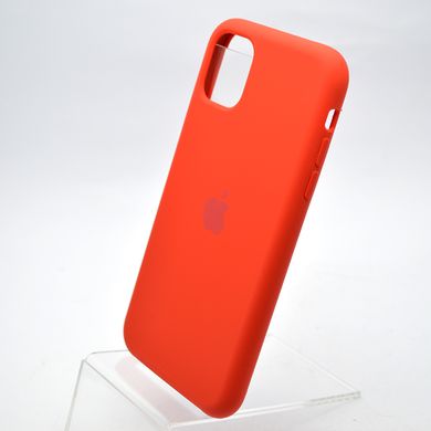 Чехол накладка Silicon Case для iPhone 11 Red/Красный