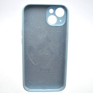 Силиконовый чехол накладка Silicon Case Full Camera для iPhone 15 Plus New Sky Blue