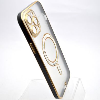 Чохол накладка з MagSafe Elegant Case для Apple iPhone 12 Pro Max Black