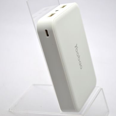 Зовнішній акумулятор PowerBank YooBao M5 10000mHa White