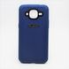 Чехол силикон TPU Leather Case Samsung J210 Galaxy J2 (2016) Blue тех. пакет