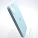 Силиконовый чехол накладка Silicon Case Full Camera для iPhone 15 Plus New Sky Blue