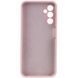Чехол накладка Silicon Case Full Camera Samsung A16 5G Galaxy A166 Pink Sand