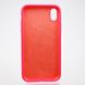 Чехол накладка Silicon Case Full Cover для iPhone Xr Pink/Ярко-Розовый