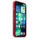 Чохол накладка Silicon Case Full Cover with MagSafe Splash Screen для iPhone 13 Pro Max Red