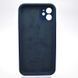Чохол силіконовий з квадратними бортами Silicone case Full Square для iPhone 11 Midnight Blue Темно-синій