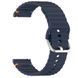 Ремешок для Xiaomi Amazfit Bip/Samsung 20mm Wave Design Midnight Blue (Темно-синий)