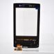 Тачскрін (Сенсор) Sony Ericsson X10 Mini with frame Black Original