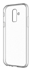 Чехол силикон QU special design for Samsung J810 Galaxy J8 (2018) Прозрачный