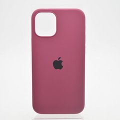 Чохол накладка Silicon Case Full Cover для Apple iPhone 12 Mini 5.4" Hot Maroon