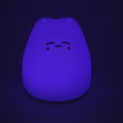 Ночной светильник (ночник) Little Cat Silicone LED Light Multicolors Design 3