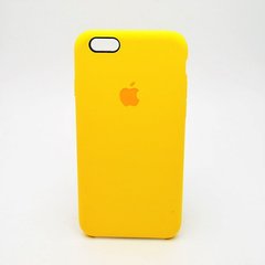 Чехол накладка Silicon Case for iPhone 6G/6S Yellow Copy
