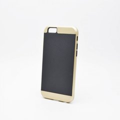 Захисний чохол iPaky Carbon для iPhone 6/6S Gold